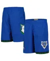 Mitchell & Ness Mitchell Ness Big Boys And Girls Blue Minnesota Timberwolves Hardwood Classics Swingman Shorts In Blue