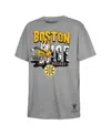 Mitchell & Ness Big Boys And Girls Gray Boston Bruins Popsicle T-shirt In Heather Gray