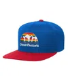 Mitchell & Ness Big Boys And Girls  Royal, Red Denver Nuggets Two-tone Snapback Hat In Royal,red
