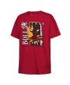 Mitchell & Ness Youth  Red Chicago Bulls Retro '90s Poster T-shirt