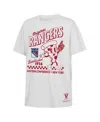Mitchell & Ness Mitchell Ness Big Boys And Girls White New York Rangers Concession Stand T-shirt In White