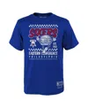 Mitchell & Ness Big Boys And Girls Royal Philadelphia 76ers Concession Food Character T-shirt In Royal