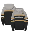 Mitchell & Ness Big Boys Black Vegas Golden Knights Head Coach Pullover Hoodie In Black