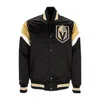 Mitchell & Ness Bomber Jacket Men's Nhl Heavyweight Satin Jacket Vegkni In Original Team Colors