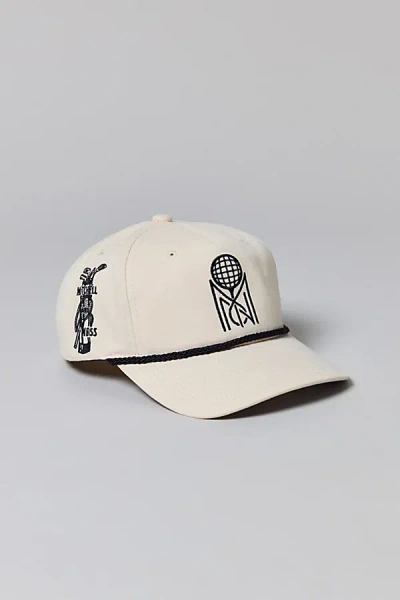 Mitchell & Ness Branded Par 5 Deadstock Hat In Off White, Men's At Urban Outfitters In Neutral