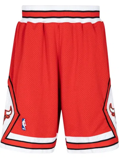 Mitchell & Ness Chicago Bulls Authentic Shorts In Red