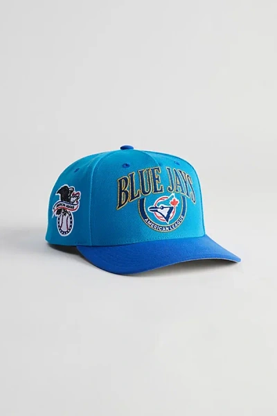 Mitchell & Ness Crown Jewels Pro Toronto Blue Jays Snapback Hat In Blue, Men's At Urban Outfitters