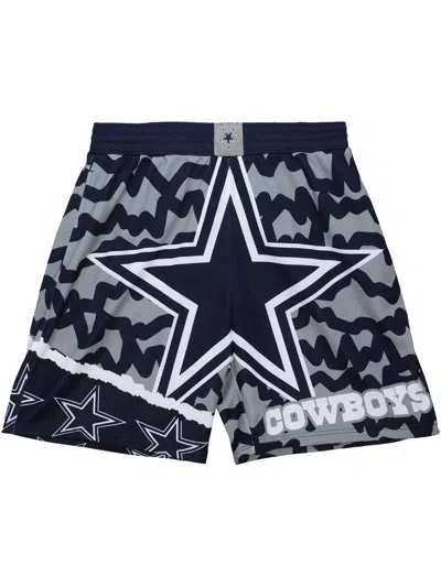 Mitchell & Ness Dallas Cowboys Jumbotron 2.0 Shorts In Blue