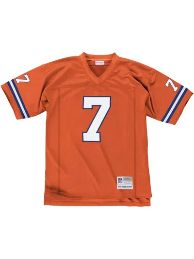 Mitchell & Ness Denver Broncos 1990 John Elway Legacy Jersey In Orange