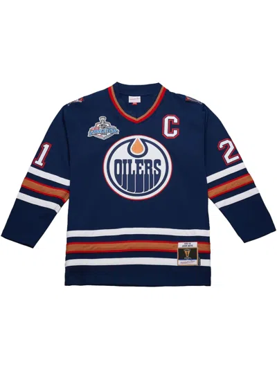 Mitchell & Ness Edmonton Oilers 2005/06 Ryan Smyth Jersey In Blue