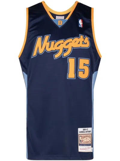 Mitchell & Ness Fanatics Authentic "nba Denver Nuggets 2006 Carmelo Anthony" Tank Top In Blue
