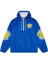 Mitchell & Ness Golden State Warriors Team 2.0 Windbreaker In Blue