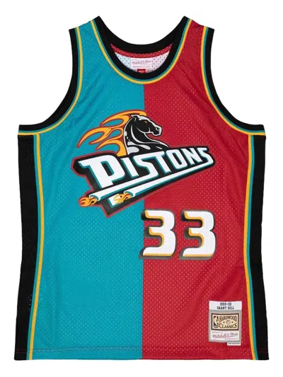 Mitchell & Ness Grant Hill Nba Detroit Pistons 1999 Swingman Tank Top