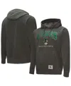 Mitchell & Ness Gray Philadelphia Eagles Slot Pullover Hoodie In Gray