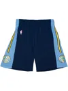 Mitchell & Ness Hardwood Classics Denver Nuggets 2006/07 Authentic Shorts In Blue