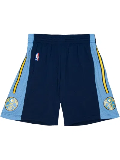 Mitchell & Ness Hardwood Classics Denver Nuggets 2006/07 Authentic Shorts In Blue
