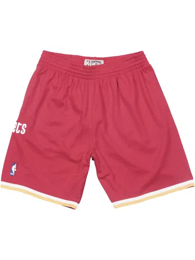 Mitchell & Ness Hardwood Classics Houston Rockets 1993/94 Swingman Shorts In Red