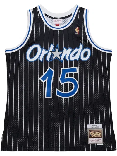 Mitchell & Ness Hardwood Classics Swingman "nba 2009-10 Vince Carter" Tank In Black