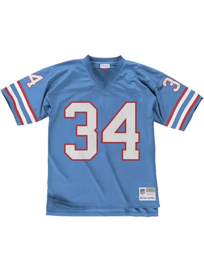 Mitchell & Ness Houston Oilers 1980 Earl Campbell Legacy Jersey In 蓝色