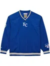 Mitchell & Ness Kansas City Royals "royal" Sweatshirt In Blue