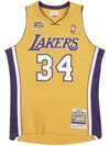 Mitchell & Ness Nba Swingman Jersey Los Angeles Lakers Home 00-01 Shaquille Oneal In Yellow