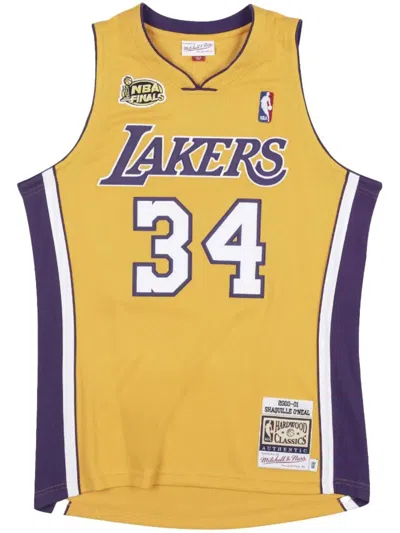 MITCHELL & NESS "LA LAKERS 00 SHAQUILLE O'NEAL" AUTHENTIC JERSEY VEST TOP
