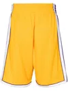 Mitchell & Ness La Lakers Authentic Shorts In Yellow