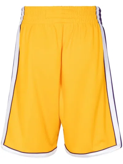 Mitchell & Ness La Lakers Authentic Shorts In Yellow