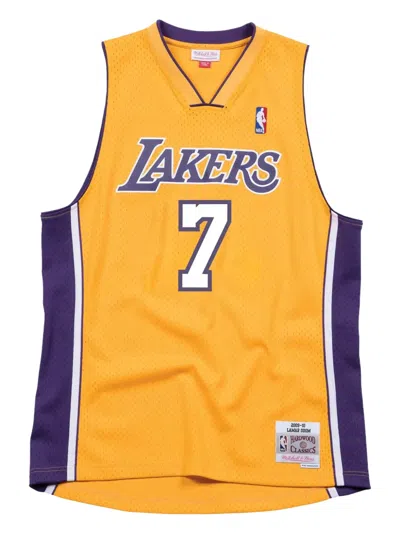 Mitchell & Ness Lamar Odom Nba Los Angeles Lakers 2009 Swingman Waistcoat