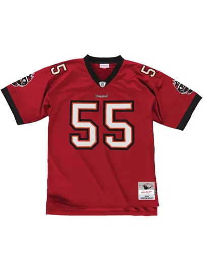 Mitchell & Ness Legacy "nfl Tampa Bay Buccaneers 2002 Derrick Brooks" Jersey In Red