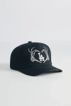 Mitchell & Ness Los Angeles Dodgers Skeleton Hand Hat In Black, Men's At Urban Outfitters In Black