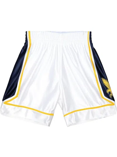 Mitchell & Ness Marquette Golden Eagles 2002 Authentic Shorts In White