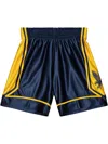 Mitchell & Ness Marquette Golden Eagles 2002 Suthentic Shorts In Blue