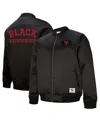 Mitchell & Ness Men's And Women's Black San Francisco 49ers Black Excellence Collection Icon Full-zip Jacket
