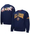 Mitchell & Ness Men's And Women's Navy 2000 Nba All-star Game Throwback Pullover Sweatshirt