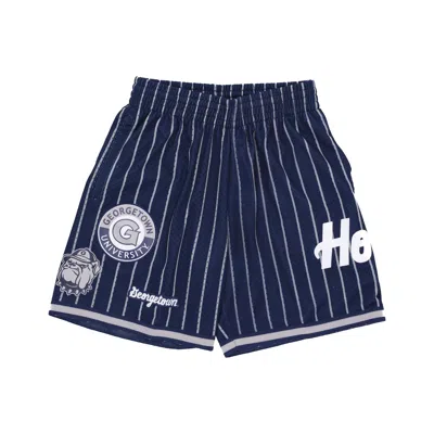 Mitchell & Ness Men's Basketball Shorts Ncaa Hometown Mesh Short Geohoy Navy
