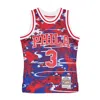 Mitchell & Ness Men's Basketball Tank Top Nba Ah Swingman Jersey 5.0 Hardwood Classics 1996 No 3 Allen Iverson Phi76 In Red/royal
