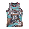 Mitchell & Ness Men's Basketball Tank Top Nba Ah Swingman Jersey 5.0 Hardwood Classics 1998 No 10 Mike Bibby Vangri In Teal/black