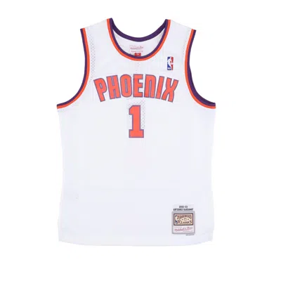 Mitchell & Ness Men's Basketball Tank Top Nba Alternate Jersey Hardwood Classics No 1 Anfernee Hardaway 2002-03 Phos In White/original Team Colors