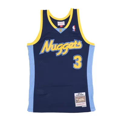 Mitchell & Ness Men's Basketball Tank Top Nba Alternate Jersey Hardwood Classics No 3 Allen Iverson 2006-07 Dennug In Original Team Colors