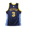 Mitchell & Ness Men's Basketball Tank Top Nba Authentic Jersey Hardwood Classics No 3 Allen Iverson 2006-07 Dennug O In Original Team Colors