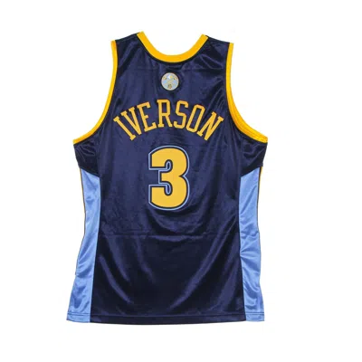 Mitchell & Ness Men's Basketball Tank Top Nba Authentic Jersey Hardwood Classics No 3 Allen Iverson 2006-07 Dennug O In Original Team Colors