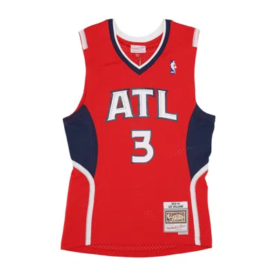 Mitchell & Ness Men's Basketball Tank Top Nba Authentic Jersey No 3 Lou Williams 2013 Atlhaw In Original Team Colors
