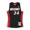 Mitchell & Ness Men's Basketball Tank Top Nba Black Jersey 2012 No 34 Ray Allen Miahea Black In Black
