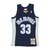 Mitchell & Ness Men's Basketball Tank Top Nba Dark Jersey 2008 No 33 Marc Gasol Memgri Original Team Colors In Original Team Colors