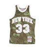 Mitchell & Ness Men's Basketball Tank Top Nba Ghost Green Camo Swingman Jersey Hardwood Classics No 33 Patrick Ewing In Camo/green
