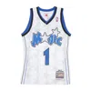 Mitchell & Ness Men's Basketball Tank Top Nba Home Jersey 1998 No 1 Anfernee Hardaway Orlmag White In White