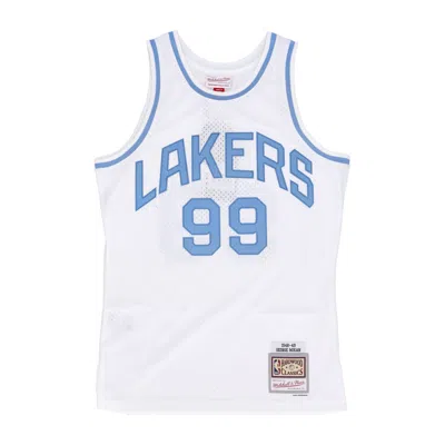 Mitchell & Ness Men's Basketball Tank Top Nba Home Jersey Hardwood Classics No 99 George Mikan 1948-49 Minlak White/ In White/original Team Colors
