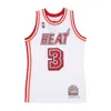 Mitchell & Ness Men's Basketball Tank Top Nba Hwc Jersey 2007 No 3 Dwyane Wade Miahea White/original Team Colors In White/original Team Colors