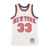 Mitchell & Ness Men's Basketball Tank Top Nba Off White Team Color Swingman Jersey Hardwood Classics 1985 No 33 Patr In Off White